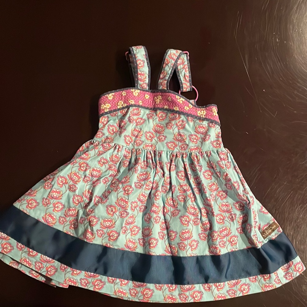 Eleanor Rose girls 6 top EUC